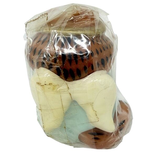 Vintage 80s Garfield Angel Candle Wax Figurine Jim Davis E-0251 Rare - Picture 2 of 4